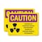 Signmission Radiation & Laser Sign, 7 in H x 10 in W, Plastic, Rectangle OS-2PACK-CR-P-710-L-10151 - alternate 1